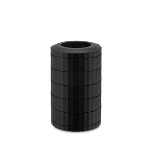 Plissé coffee capsule holder, black