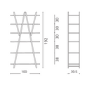 Estantería Nuvola Rossa - Haya Natural