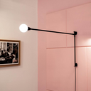 Mini Potence Pivoting Wall Lamp - Black 