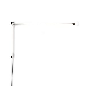 Potence Pivoting Wall Lamp - Black 