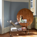 Carrito Alima - Cromado/Roble