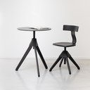 Silla giratoria Tuffy The Wild Bunch - Negro