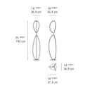 Arrival floor lamp - Brass - APP Compatible