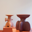 Mesita Taburete Archeo  - Terracota 46,7 cm