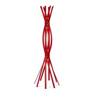 Twist Coat Rack - Red