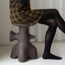 Mesita Taburete Archeo  - Café 46,7 cm