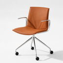 Silla Catifa Up Soft - Cuero Camel