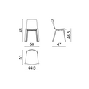 Silla Aava 02 Roble natural