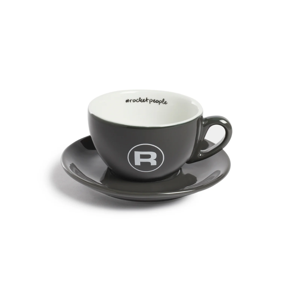 Set 6 tazas cappuccino Rocket - Gris