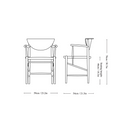 Silla Drawn HM4 - Roble