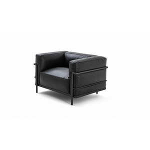 Sillón 3 Fauteuil Grand Confort, grand modèle - Negro