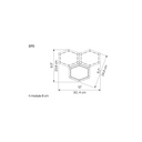 Honeycomb Suspension Lamp 