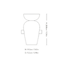 Momento Vase JH40 - Crema