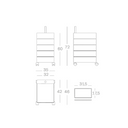 360º Container 5 Cajones - Burdeo