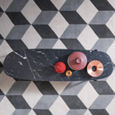 Niobe 140 Table - Marquina Marble