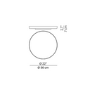 Lámpara Compendium Plate - Negro