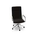 Silla Catifa Sensit Office - Cuero negro