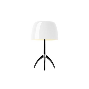 Lumiere Grande Lamp - White/Black 