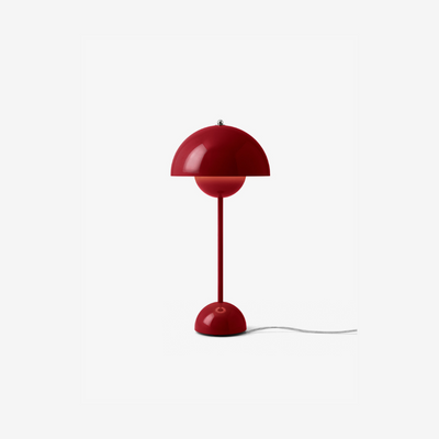 Lámpara Flowerpot VP3 - Rojo Bermellón