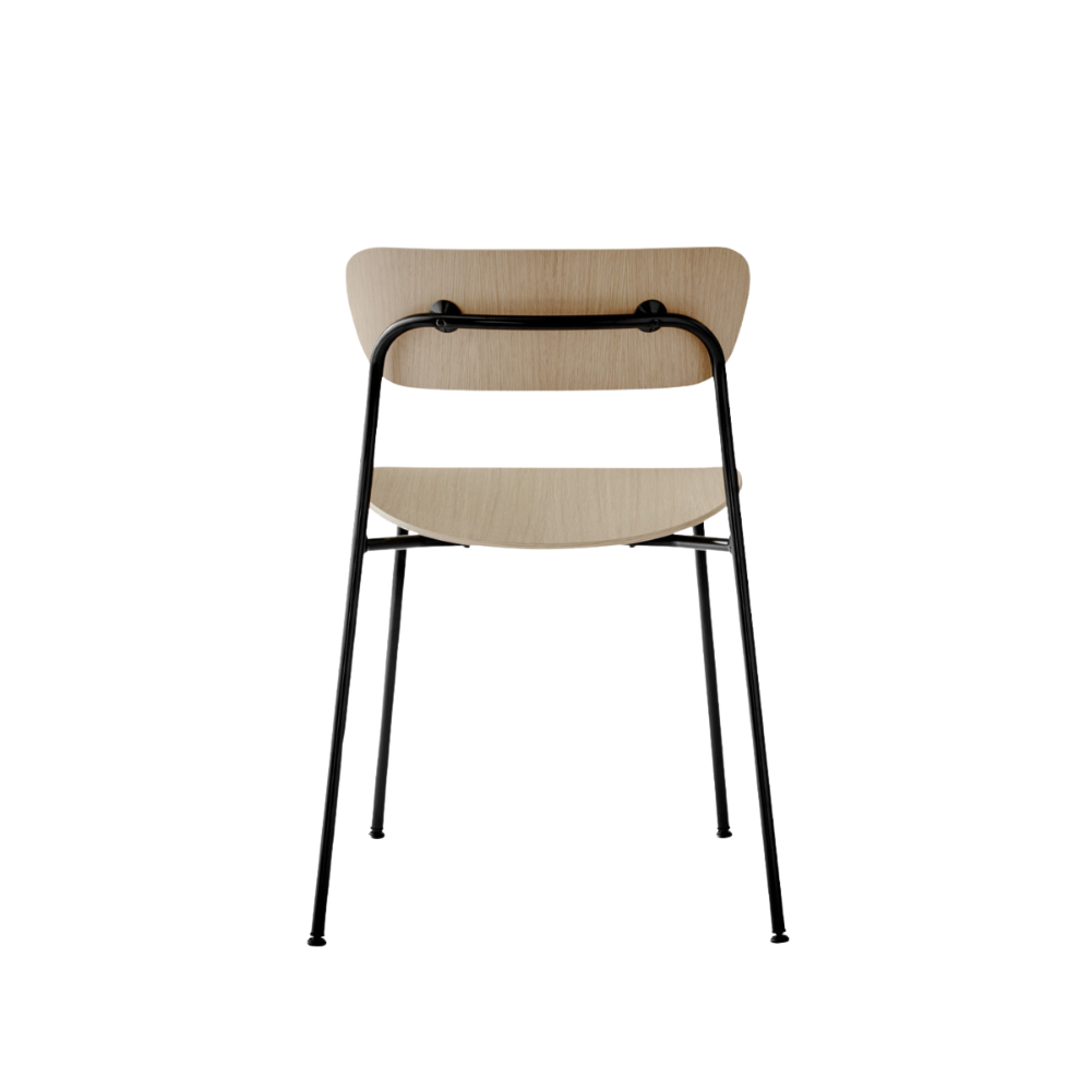 Silla Pavilion - Negro/Roble