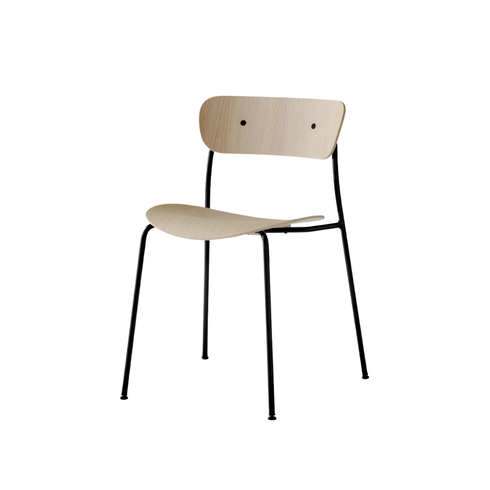 Silla Pavilion - Negro/Roble