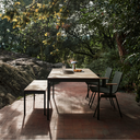 Ville outdoor table - Black