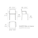 Quartz Armchair - Black
