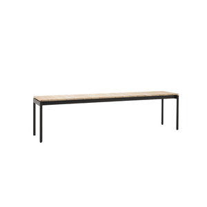 Ville outdoor bench - Black