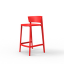 Taburete Counter África - Rojo