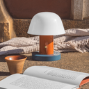 Setago JH27 Portable Lamp - Rust/Petroleum Blue