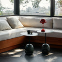 Mesa Lato LN9 - Verde profundo y mármol Verde Alpi