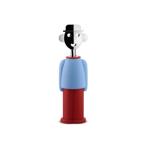 Alessandro M Corkscrew - Light Blue/Red