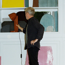 Ceramique Down Lamp - Red 