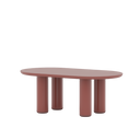 Mesa de centro alta Eclipso 110 - Rojo