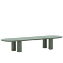 Mesa de centro baja Eclipso 180 - Verde