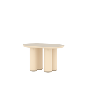 Mesa de centro alta Eclipso 70 - Beige