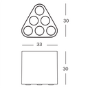 Paragüero Poppins - Negro