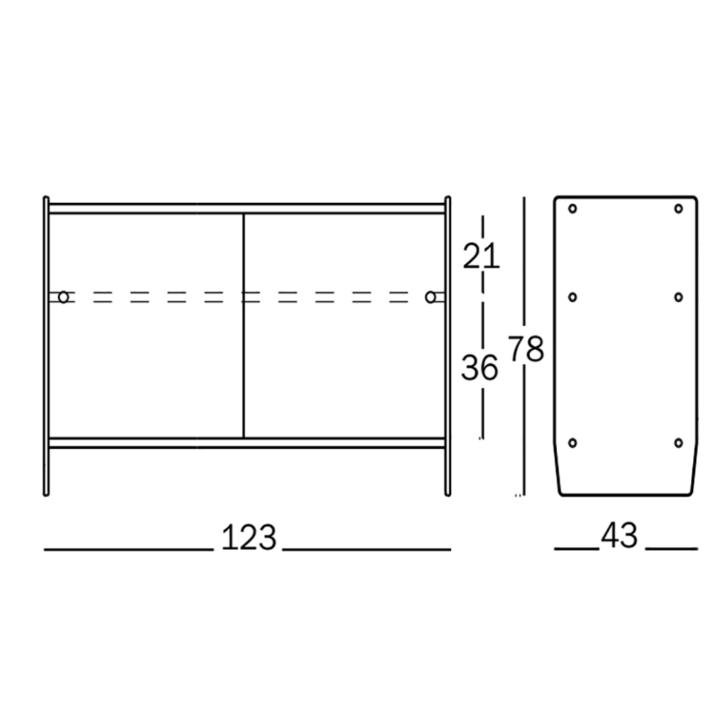 Buffet Theca 123 - Alto