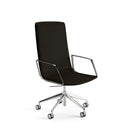 Silla Catifa Sensit Office - Cuero negro