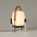 Lámpara Cesta metálica con asa