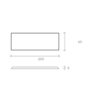 Mirage Mirror - 200x60