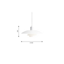 Lámpara PH4-3 - Blanco