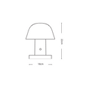 Setago JH27 Portable Lamp - Chestnut/Grape