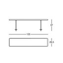 William Sofa 352/422 - Aqua Green