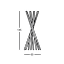 Sciangai Coat Rack - Bordeaux