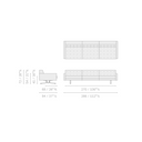 Sofá Kennedee 286 - Castaño