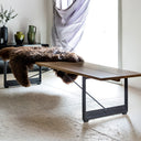 Large Brut Bench - Anthracite Gray
