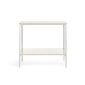 Tambour 65 Side Table - White