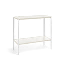 Tambour 65 Side Table - White