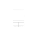 Mesa Develius Ev3 - Marfil